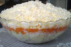 Салат с грибами и сыром Салат с грибами и сыром