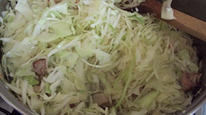 Мясо с капустой и картошкой Мясо с капустой и картошкой