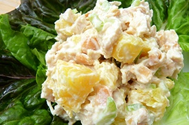Легкий салат с грудкой Легкий салат с грудкой
