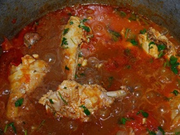Чахохбили с картошкой Чахохбили с картошкой