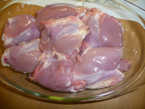 Курица, запеченная с рисом Курица, запеченная с рисом