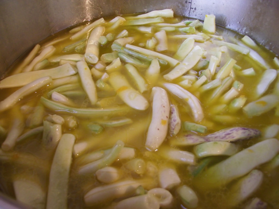 Спаржевая фасоль с кабачками на зиму Спаржевая фасоль с кабачками на зиму