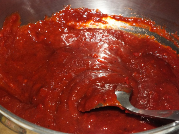 Сливовый соус к мясу на зиму Сливовый соус к мясу на зиму