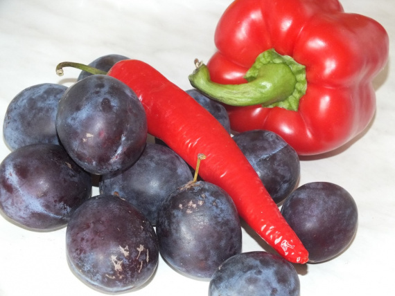 Сливовый соус к мясу на зиму Сливовый соус к мясу на зиму