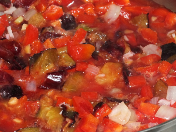 Сливовый соус к мясу на зиму Сливовый соус к мясу на зиму