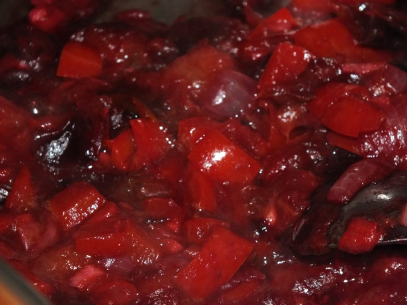 Сливовый соус к мясу на зиму Сливовый соус к мясу на зиму