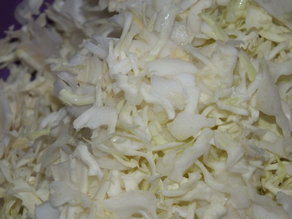 Салат из краснокочанной и белокочанной капусты Салат из краснокочанной и белокочанной капусты