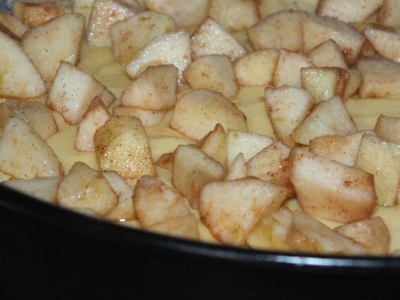 Пирог с яблоками и ягодами Пирог с яблоками и ягодами