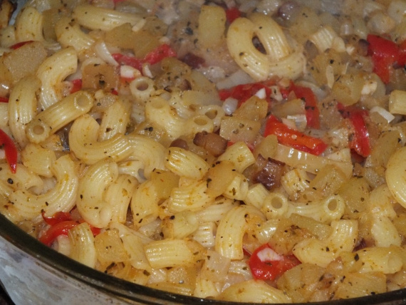 Запеканка из макарон с кабачками Запеканка из макарон с кабачками