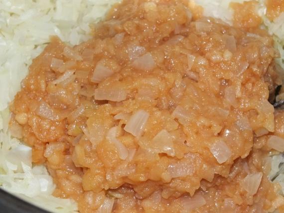 Капуста, тушеная с яблоками Капуста, тушеная с яблоками