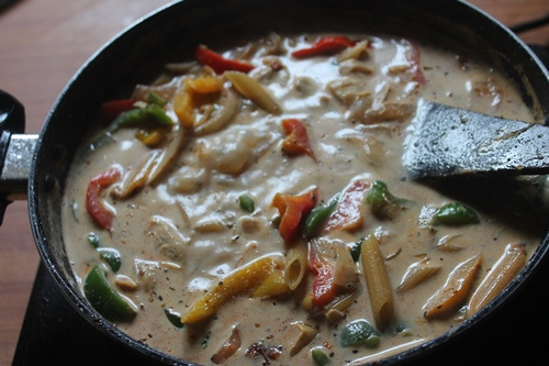 Макароны с курицей по-мексикански Макароны с курицей по-мексикански
