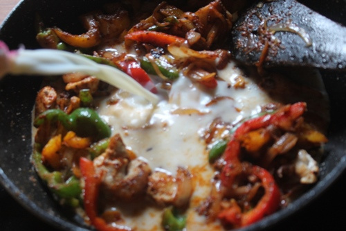 Макароны с курицей по-мексикански Макароны с курицей по-мексикански