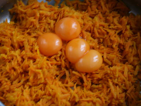 Морковный рулет Морковный рулет