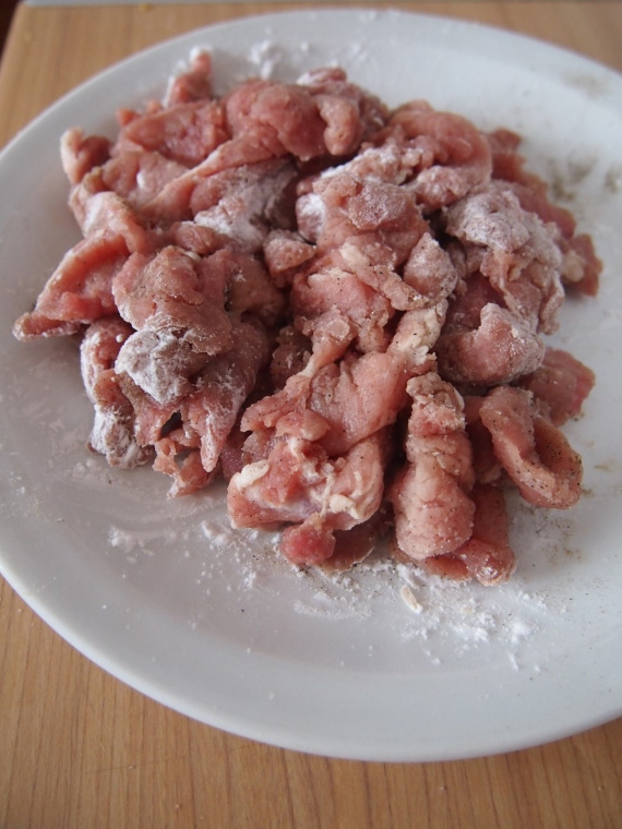 Свинина с овощами по-китайски Свинина с овощами по-китайски