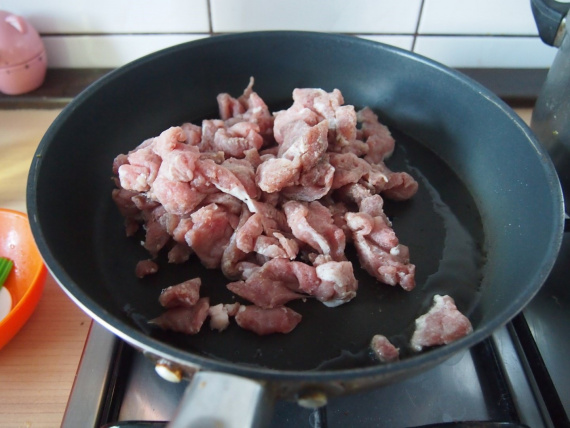 Свинина с овощами по-китайски Свинина с овощами по-китайски