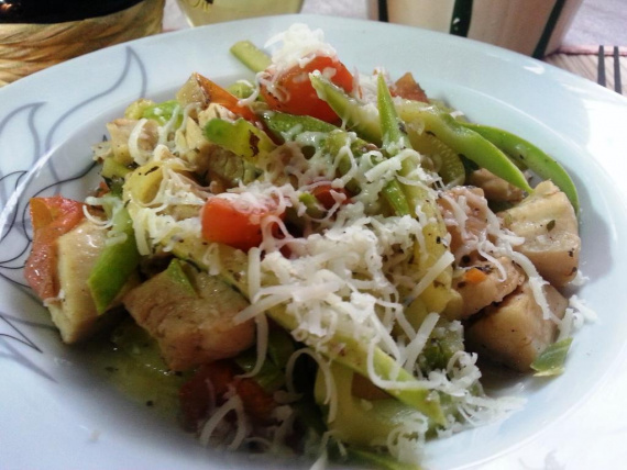 Курица с кабачками и помидорами Курица с кабачками и помидорами