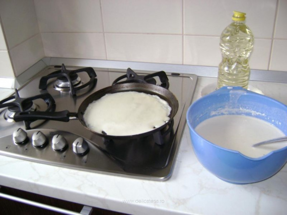Несладкий блинный торт Несладкий блинный торт