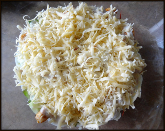 "Цезарь" с сырным соусом "Цезарь" с сырным соусом