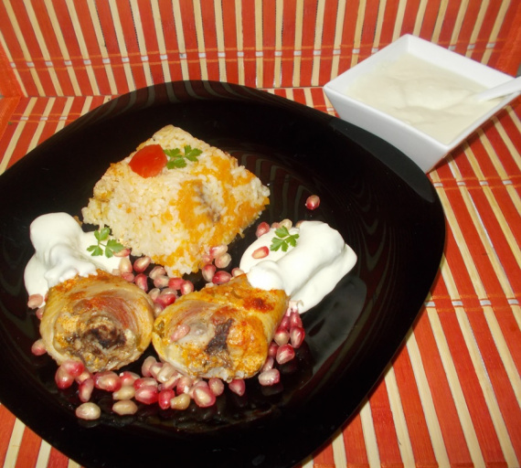 Курица с рисом и морковью Курица с рисом и морковью