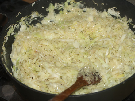 Капуста с мясом и помидором Капуста с мясом и помидором