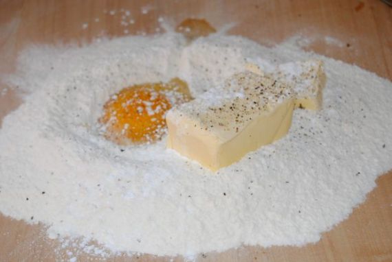 Мясной пирог с картофелем Мясной пирог с картофелем