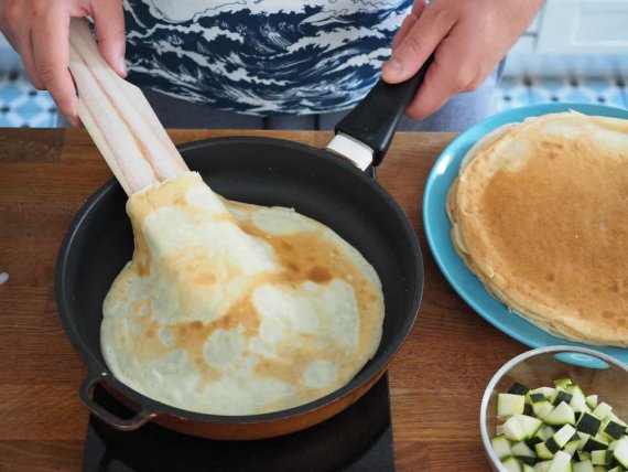 Блины с курицей и грибами Блины с курицей и грибами
