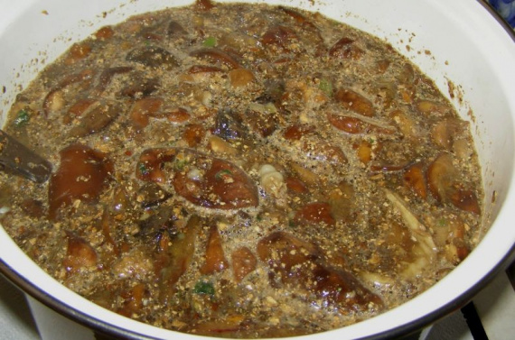 Грибной суп с макаронами Грибной суп с макаронами