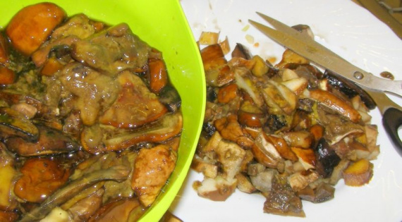 Грибной суп с макаронами Грибной суп с макаронами