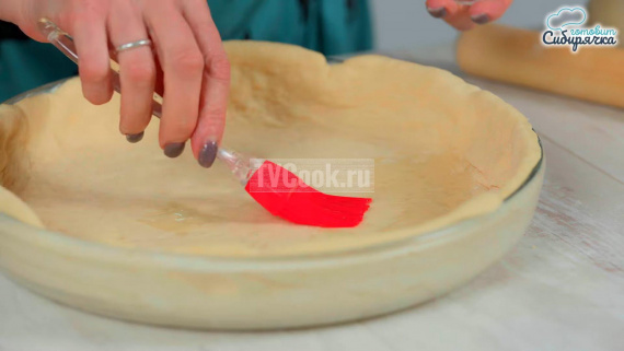Сибирский рыбный пирог с рисом Сибирский рыбный пирог с рисом