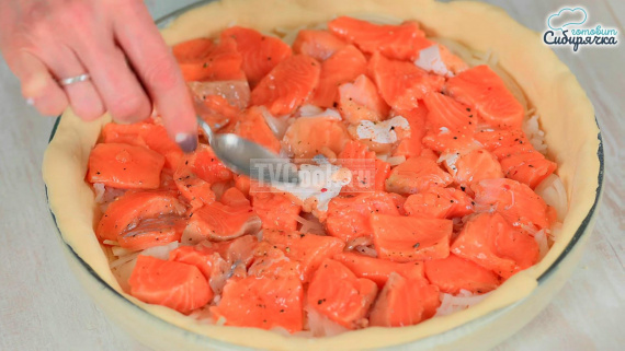 Сибирский рыбный пирог с рисом Сибирский рыбный пирог с рисом