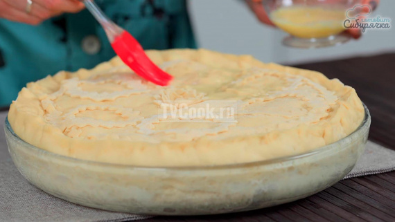 Сибирский рыбный пирог с рисом Сибирский рыбный пирог с рисом