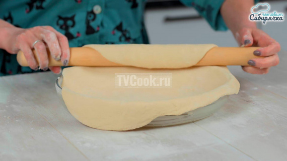 Сибирский рыбный пирог с рисом Сибирский рыбный пирог с рисом