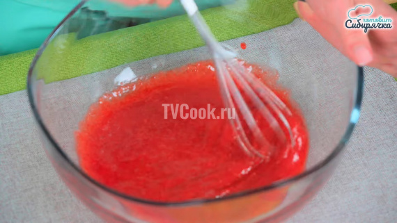 Домашний клубничный зефир Домашний клубничный зефир