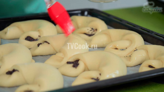 Рогалики с маком по-домашнему Рогалики с маком по-домашнему