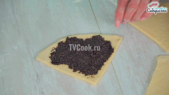 Рогалики с маком по-домашнему Рогалики с маком по-домашнему