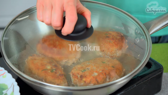 Мясные котлеты с кабачками Мясные котлеты с кабачками