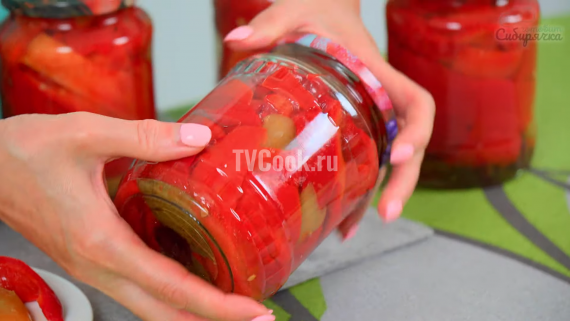 Маринованный болгарский перец полосками на зиму Маринованный болгарский перец полосками на зиму