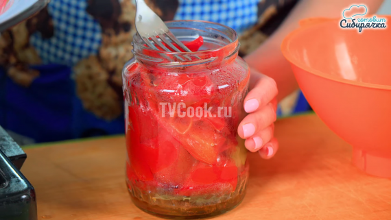 Маринованный болгарский перец полосками на зиму Маринованный болгарский перец полосками на зиму