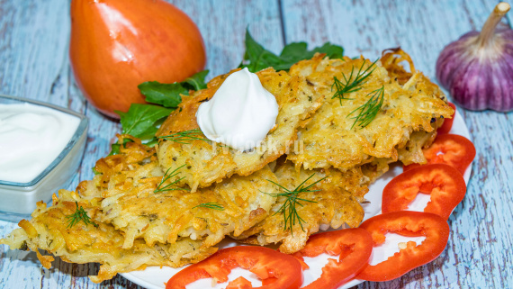 Картофельные драники по-сибирски Картофельные драники по-сибирски