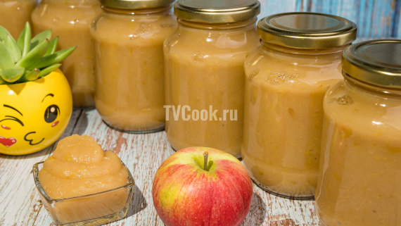 Натуральное яблочное пюре на зиму Натуральное яблочное пюре на зиму