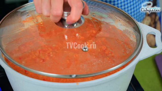 Острая аджика на основе кабачков на зиму Острая аджика на основе кабачков на зиму