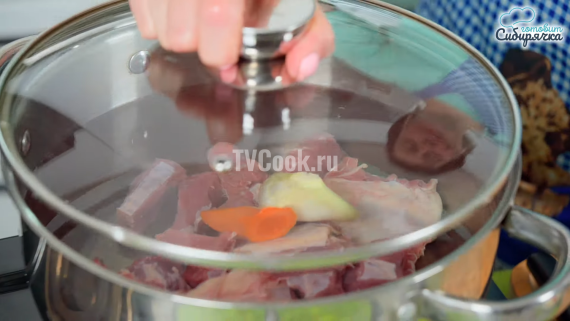 Рассольник с говядиной и перловкой по-сибирски Рассольник с говядиной и перловкой по-сибирски