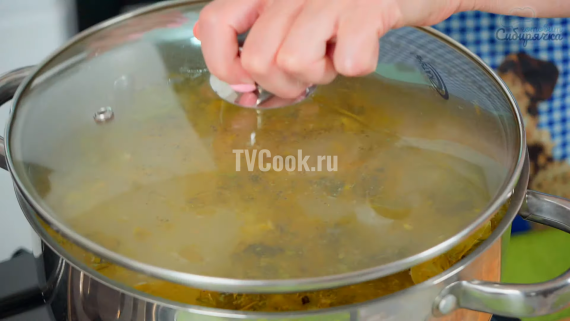 Рассольник с говядиной и перловкой по-сибирски Рассольник с говядиной и перловкой по-сибирски