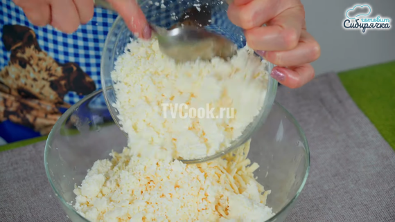 Сырные лепешки с творогом и зеленью на кефире Сырные лепешки с творогом и зеленью на кефире