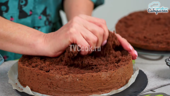 Торт Пьяная вишня с шоколадной глазурью Торт Пьяная вишня с шоколадной глазурью