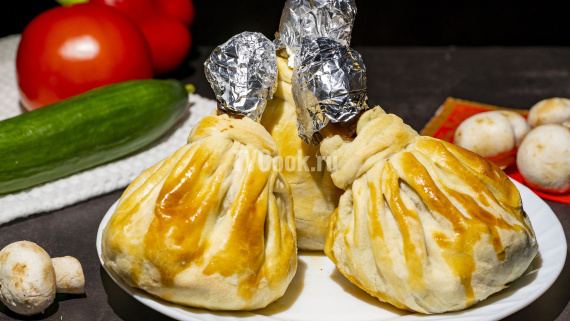 Куриные голени запеченные в тесте Куриные голени запеченные в тесте