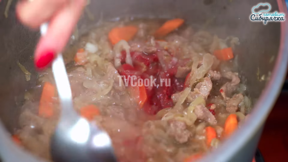 Азу по татарски с солеными огурцами из говядины Азу по татарски с солеными огурцами из говядины