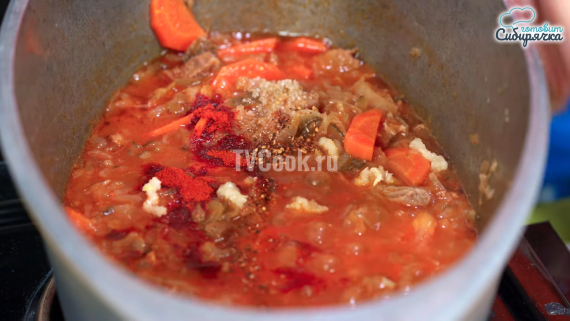Азу по татарски с солеными огурцами из говядины Азу по татарски с солеными огурцами из говядины