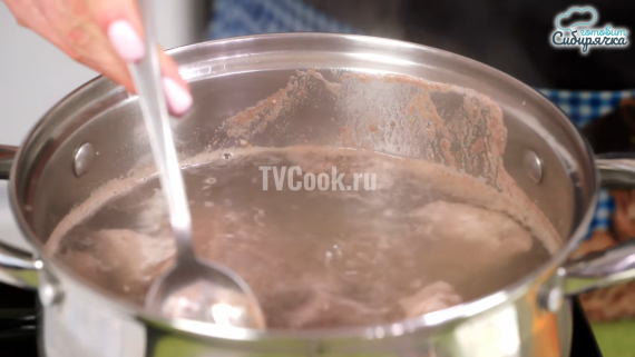 Мясной суп с овощами и тыквой Мясной суп с овощами и тыквой