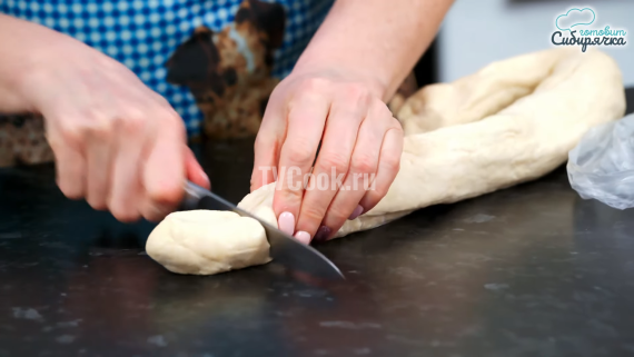 Классические хинкали с мясным фаршем и специями Классические хинкали с мясным фаршем и специями